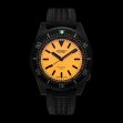 Montre Squale 1521 DLC Orange Rubber