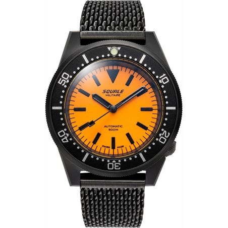 Montre Squale 1521 DLC Orange Mesh