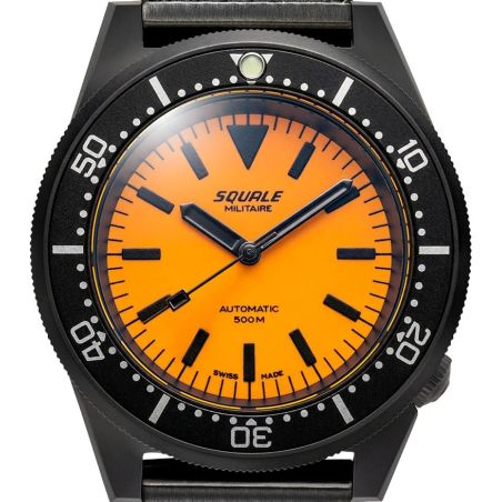 Montre Squale 1521 DLC Orange Mesh