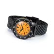 Montre Squale 1521 DLC Orange Mesh