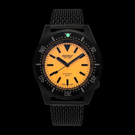 Montre Squale 1521 DLC Orange Mesh
