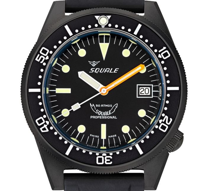 Montre Squale 1521 DLC Rubber