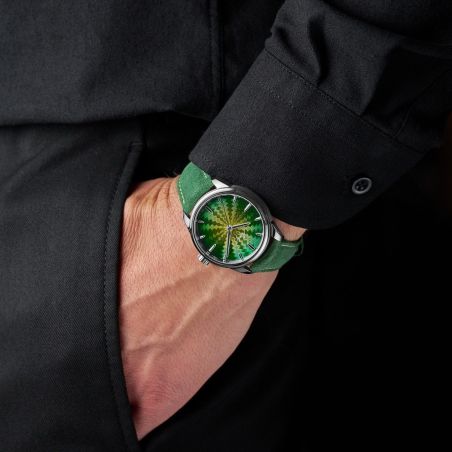 Montre Awake Sơn Mài Guilloché Main « Borealis » Limited Edition