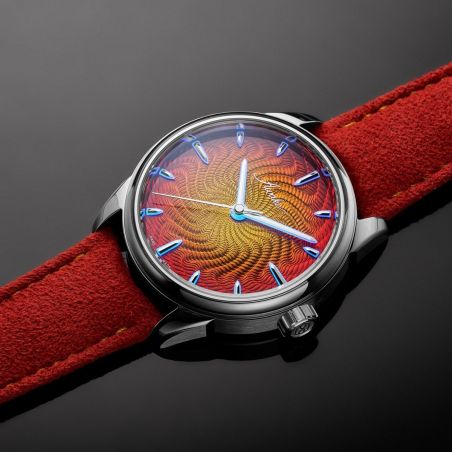 Montre Awake Sơn Mài Guilloché Main « Alba » Limited Edition