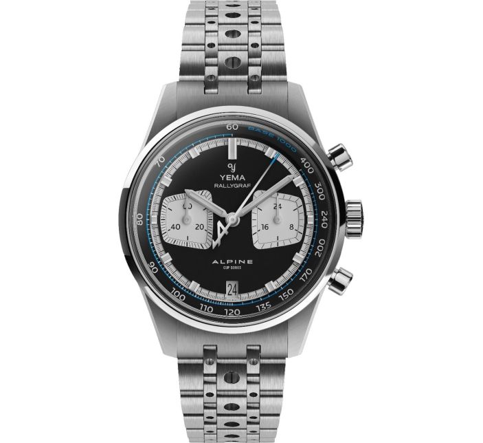 Montre Yema Rallygraf x Alpine Reverse Panda