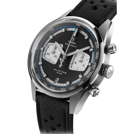 Montre Yema Rallygraf x Alpine Reverse Panda