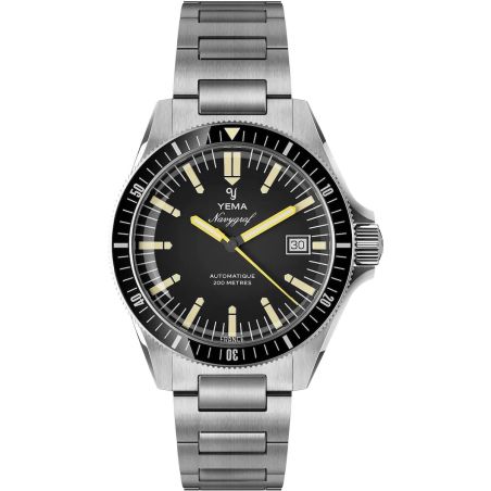 Montre Yema Navygraf Heritage Noir YNAV25