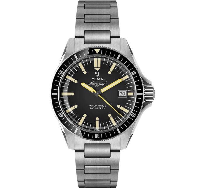 Montre Yema Navygraf Heritage Noir YNAV25