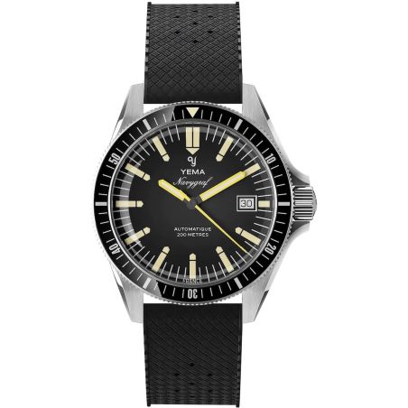 Montre Yema Navygraf Heritage Noir YNAV25