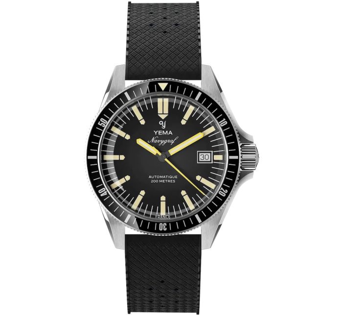 Montre Yema Navygraf Heritage Noir YNAV25