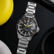 Montre Yema Navygraf Heritage Noir YNAV25
