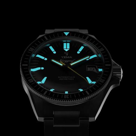 Montre Yema Navygraf Heritage Noir YNAV25