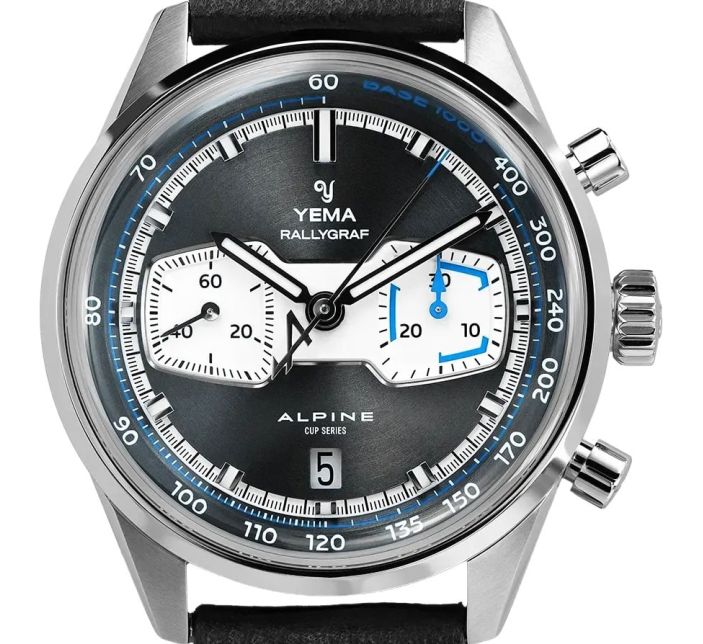 Montre Yema Rallygraf x Alpine Cup Series MKII Limited Edition