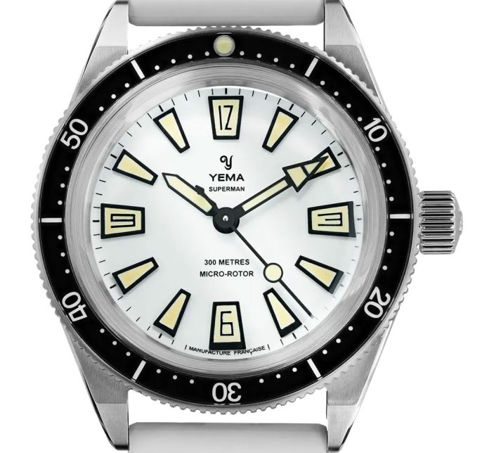 Montre Yema Superman Skin Diver Slim Full Lume CMM.20 Limited Edition