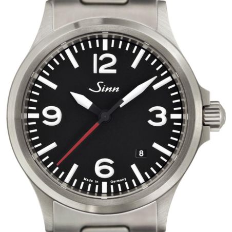 Montre Sinn Instrument Watch 556 A RS Solid Bracelet