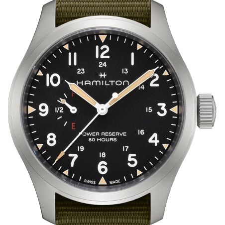 Montre Hamilton Khaki Field Mechanical Power Reserve 40mm H69509930