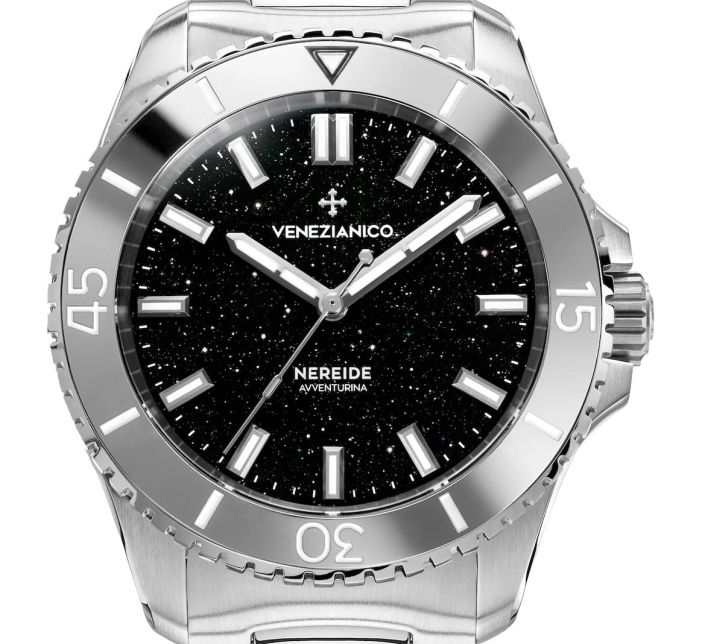 Montre Venezianico Nereide Avventurina Nera 39 3121550C