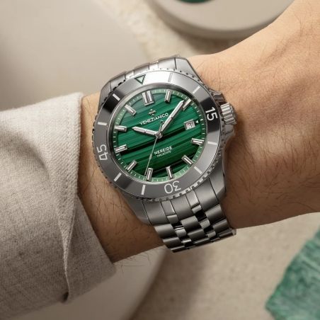 Montre Venezianico Nereide Malachite 42 4521544S