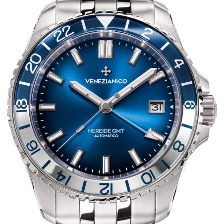 Montre Venezianico Nereide GMT 39 Blue 3521511S