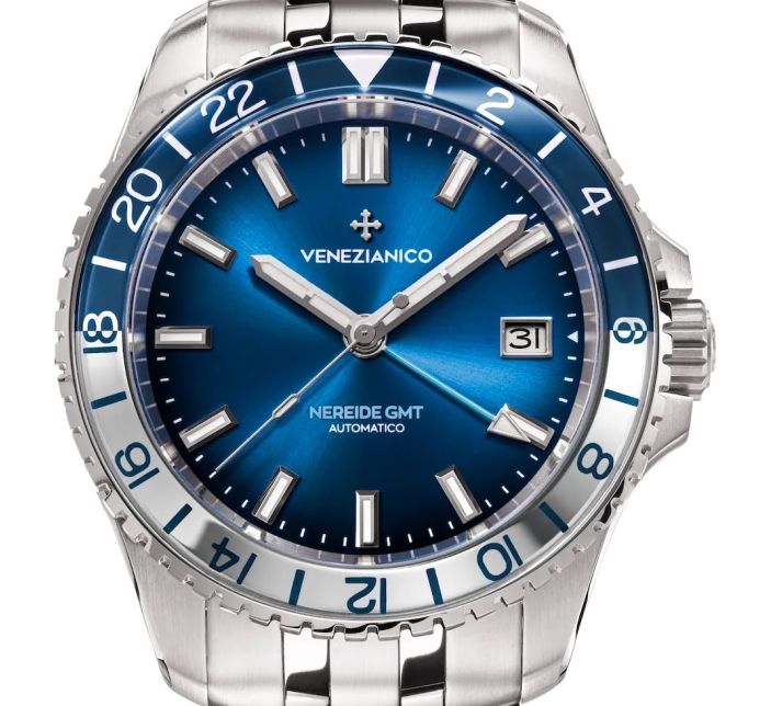 Montre Venezianico Nereide GMT 39 Blue 3521511S