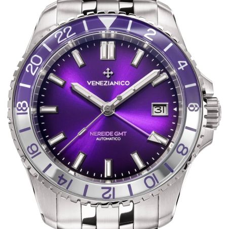 Montre Venezianico Nereide GMT 39 Purple 3521512S