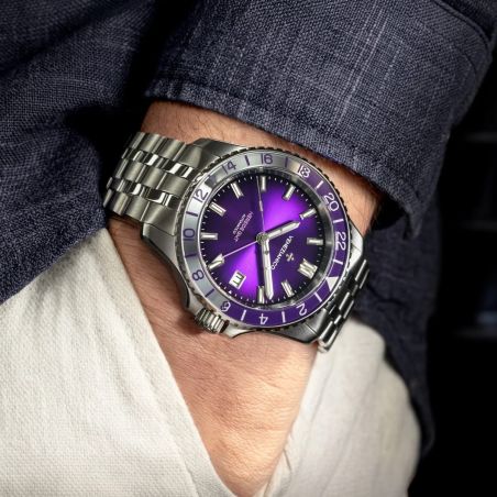 Montre Venezianico Nereide GMT 39 Purple 3521512S