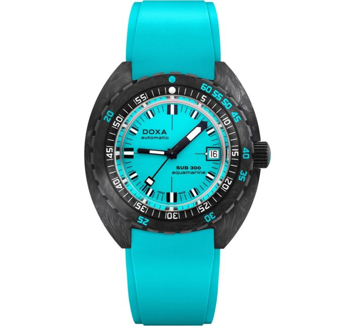 Montre Doxa SUB 300 Carbon Aquamarine