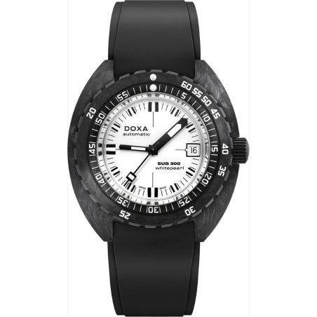 Montre Doxa SUB 300 Carbon Whitepearl