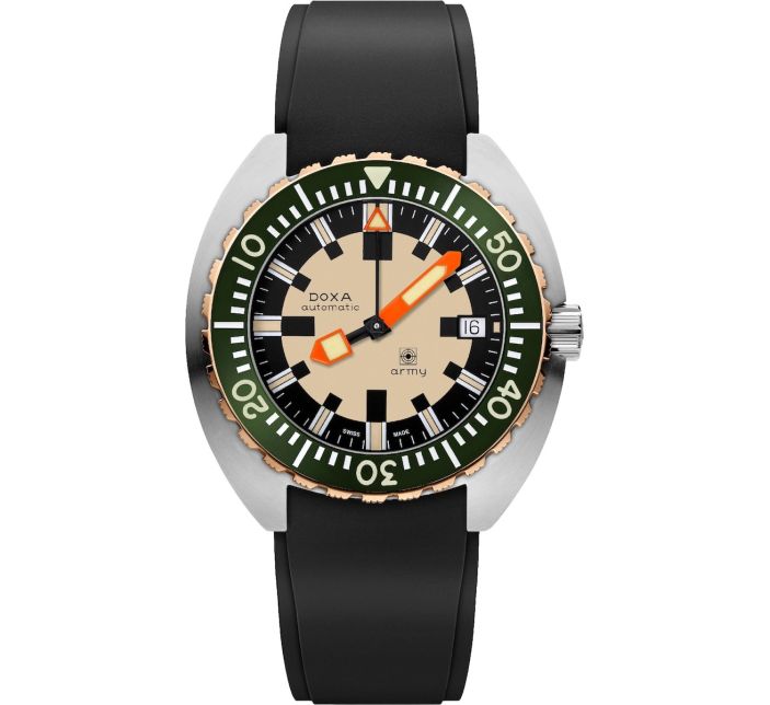 Montre Doxa Army Green Bronze