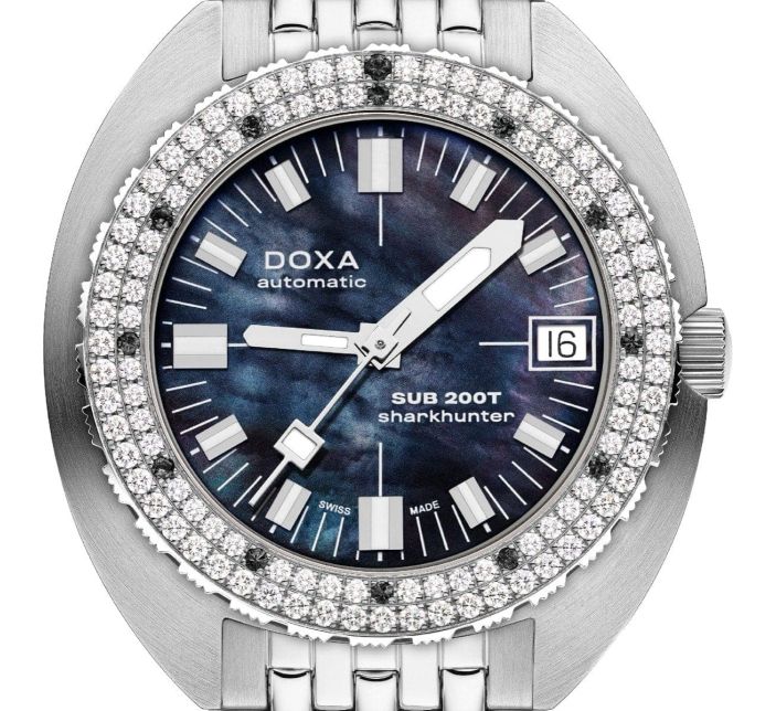 Montre Doxa SUB 200T Diamonds Sharkhunter