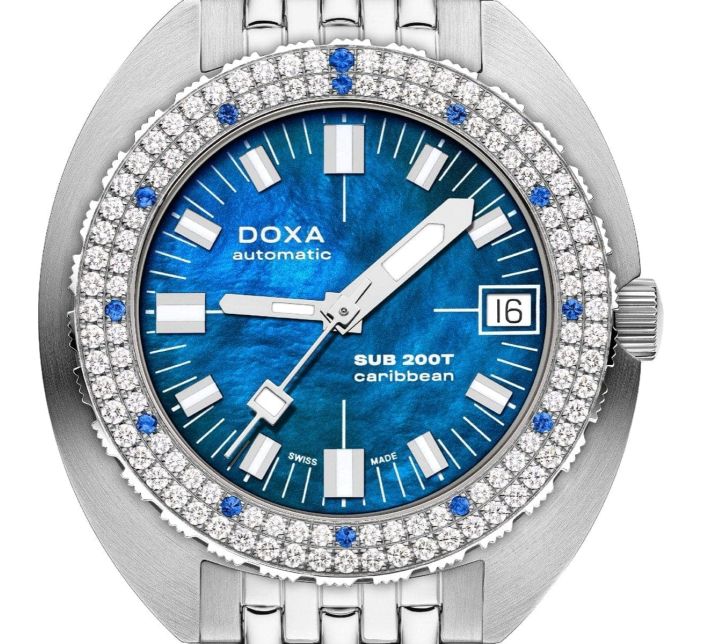 Montre Doxa SUB 200T Diamonds Caribbean