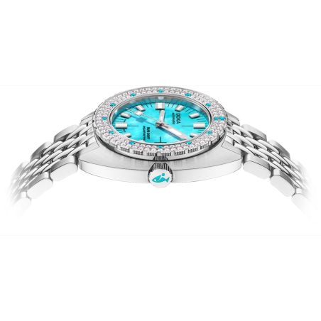 Montre Doxa SUB 200T Diamonds Aquamarine