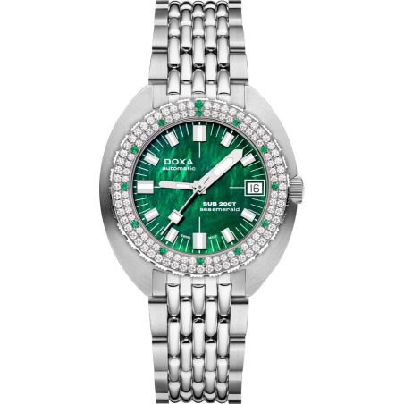 Montre Doxa SUB 200T Diamonds Sea Emerald