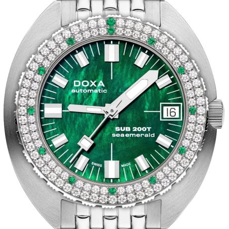 Montre Doxa SUB 200T Diamonds Sea Emerald