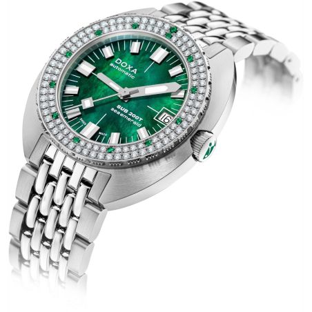 Montre Doxa SUB 200T Diamonds Sea Emerald
