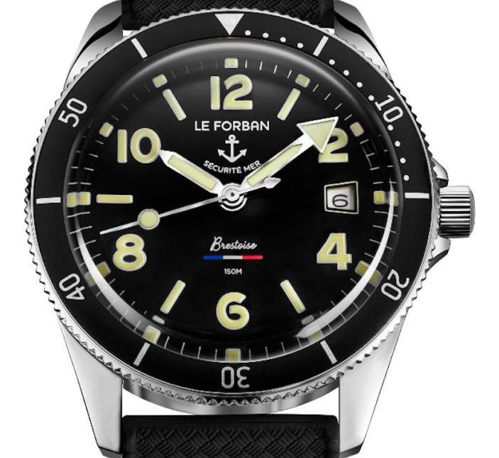 Montre Le Forban Brestoise Noir