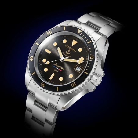 Montre Le Forban Marseillaise Noir Onyx