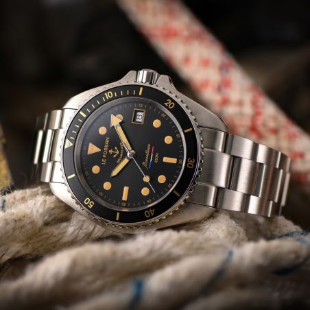 Montre Le Forban Marseillaise Noir Onyx