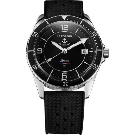 Montre Le Forban Sécurité Mer Malouine | Noir
