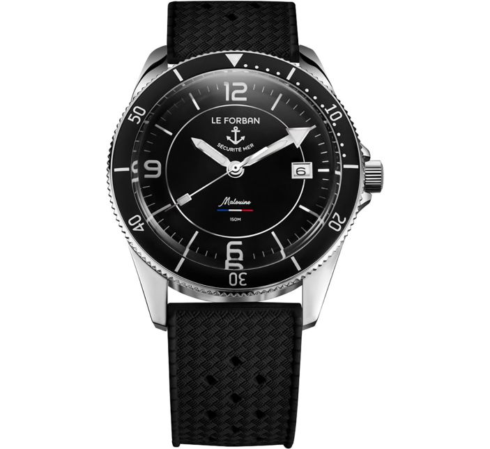 Montre Le Forban Sécurité Mer Malouine | Noir