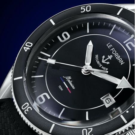 Montre Le Forban Sécurité Mer Malouine | Noir
