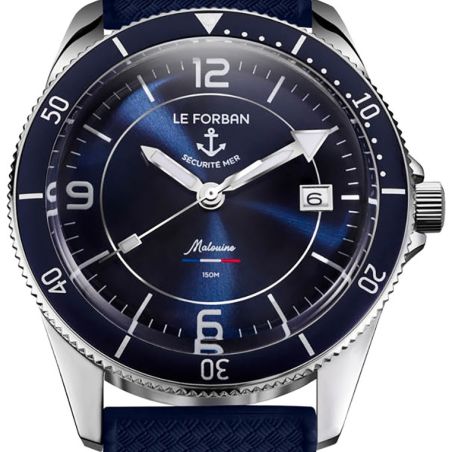 Montre Le Forban Sécurité Mer Malouine | Bleu