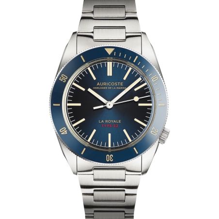 Montre Auricoste La Royale Type 32 Bleue