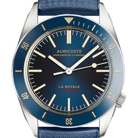 Montre Auricoste La Royale Type 32 Bleue