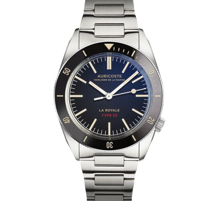 Montre Auricoste La Royale Type 32 Noire