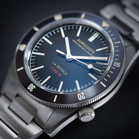 Montre Auricoste La Royale Type 32 Noire