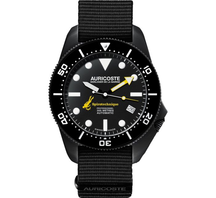 Montre Auricoste Spirotechnique 300M A9201