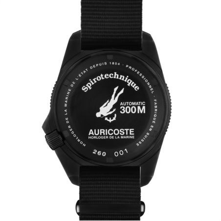 Montre Auricoste Spirotechnique 300M A9201