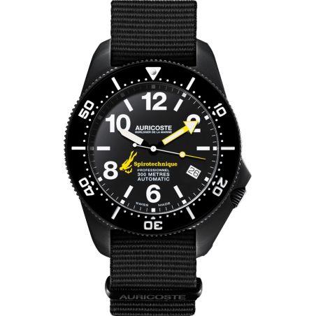 Montre Auricoste Spirotechnique 300M A9202