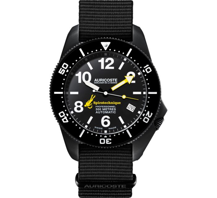 Montre Auricoste Spirotechnique 300M A9202